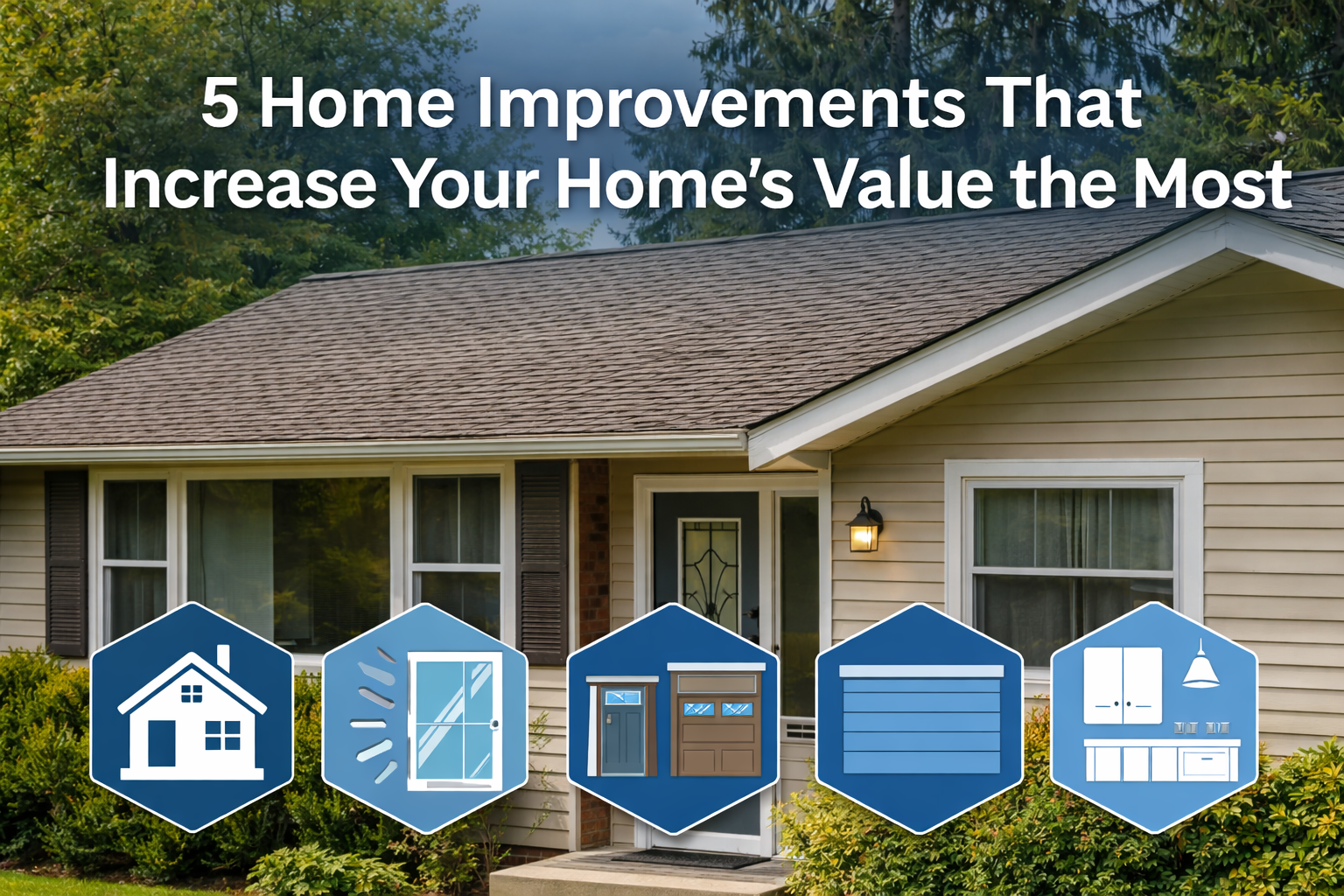 5 Home Improvements That Increase Your Home’s Value the Most