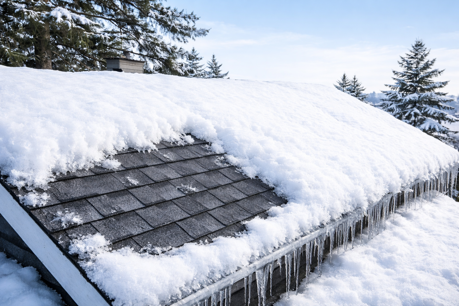 How Snow on Your Roof Can Reveal Leaks and Cause Damage